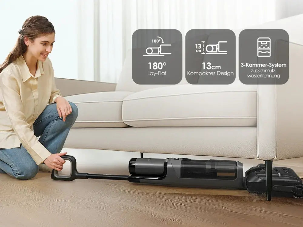 Aspirateur Tineco Floor One I6 Sans Fil Humide Et Sec 40 Minutes