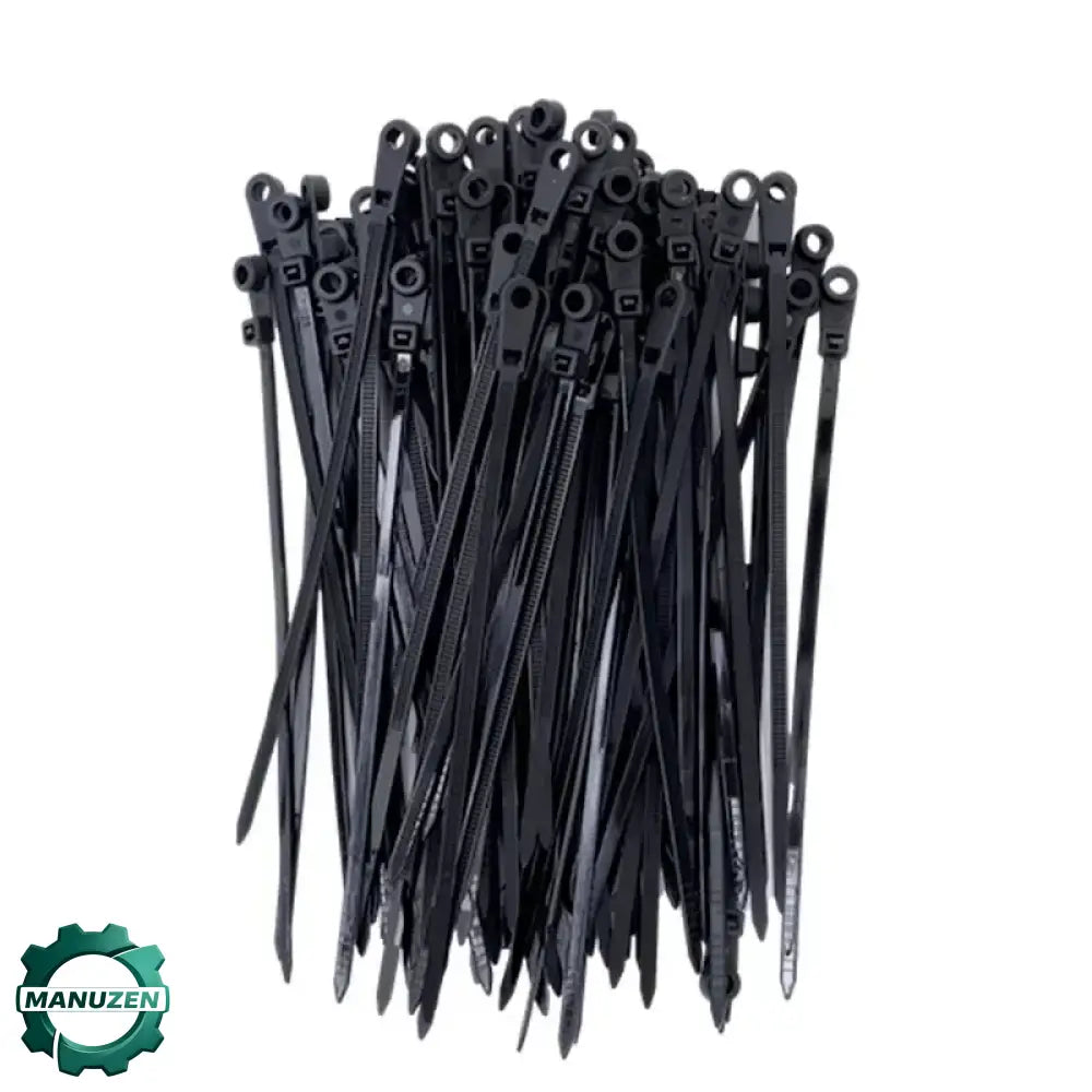 Attaches-câbles nylon réutilisables 3 × 100 mm – 200 pièces – vue principale
