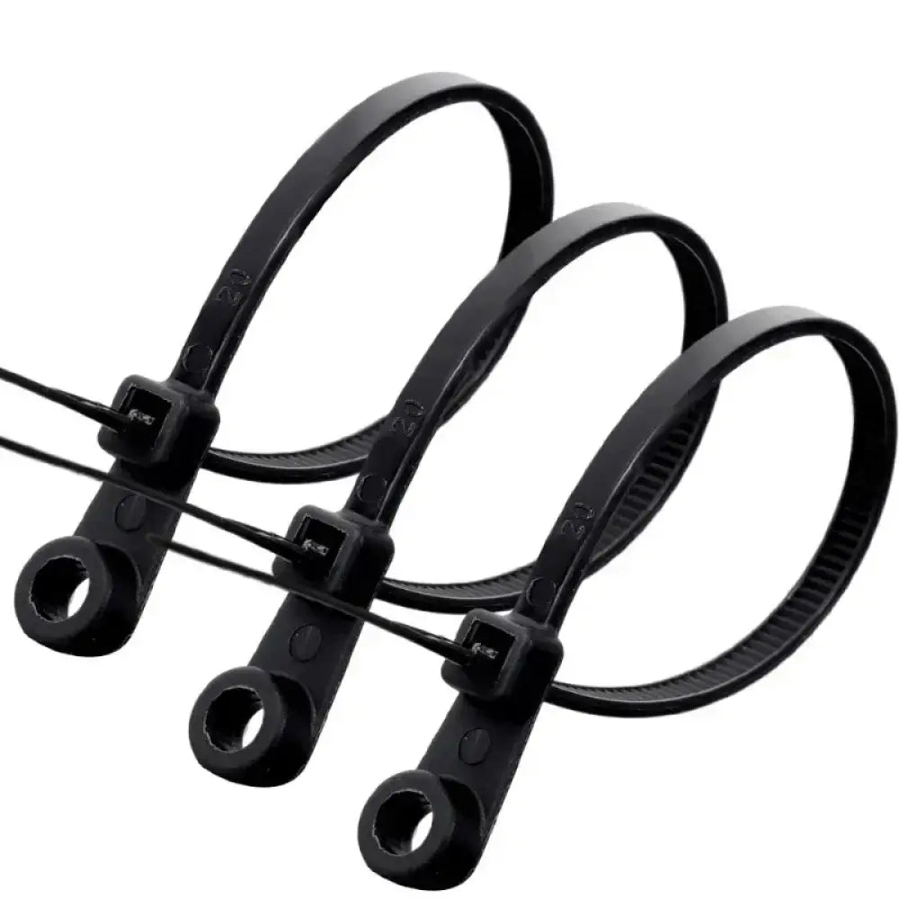 Attaches-câbles nylon réutilisables 3 × 100 mm – 200 pièces – détail produit 2