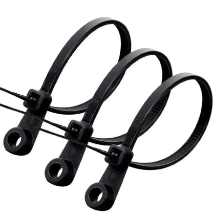Attaches-câbles nylon réutilisables 3 × 100 mm – 200 pièces – détail produit 2