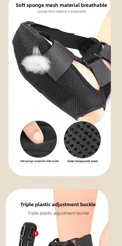 Attelle de nuit pour pied – maintien plantaire - attelle de nuit fasciite plantaire