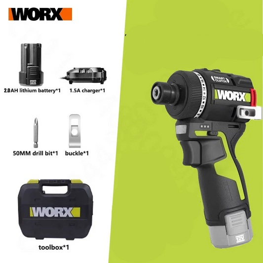 Worx WU139 Perceuse À Percussion Brushless Couple Élevé Variateur De Vitesse WU139- 6 pcs