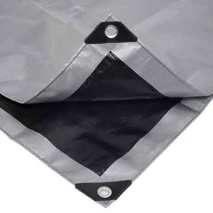 Bâche PE 280 g/m² à œillets – tailles et coloris au choix – détail 16