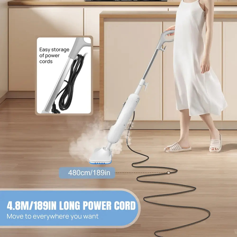 Balai vapeur 5 en 1 – 1 500 W réservoir 400 ml - France - balai vapeur 5 en 1 1500 W