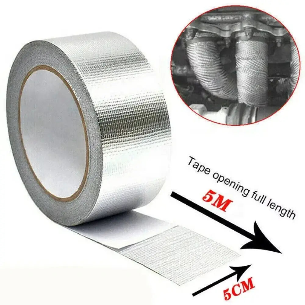 Bande thermique pour échappement – 5 m × 5 cm – photo produit 5