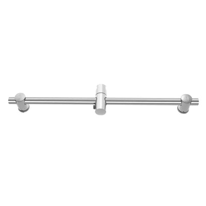 Barre de douche réglable en acier inoxydable – argent