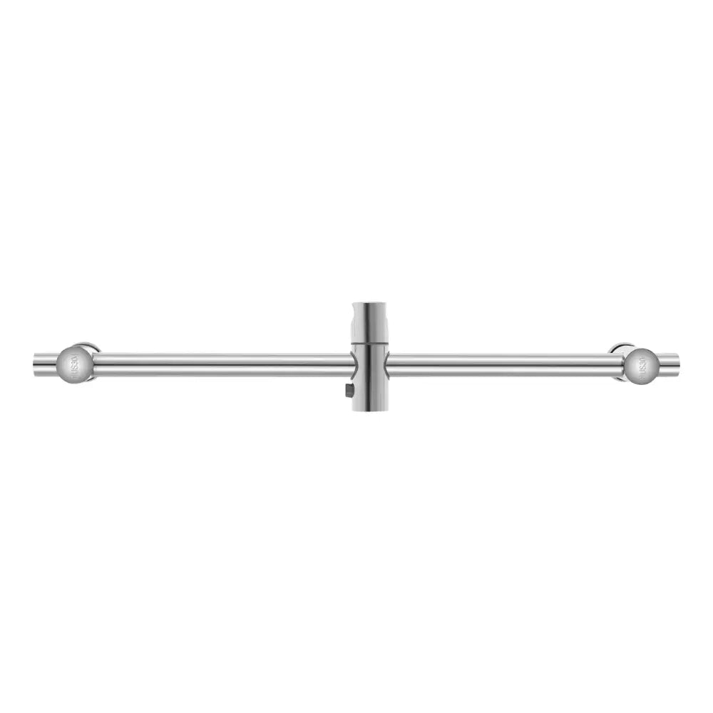 Barre de douche réglable en acier inoxydable – argent
