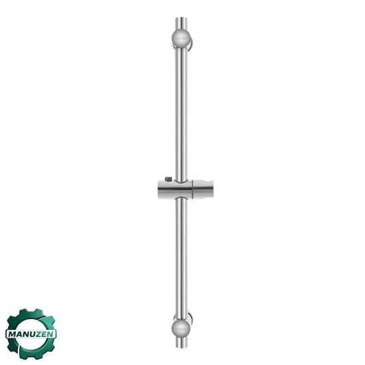 Barre de douche réglable en acier inoxydable – argent