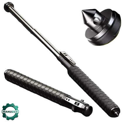 Bâton de marche télescopique automatique – 66 cm - Depuis la Pologne - bâton de marche télescopique