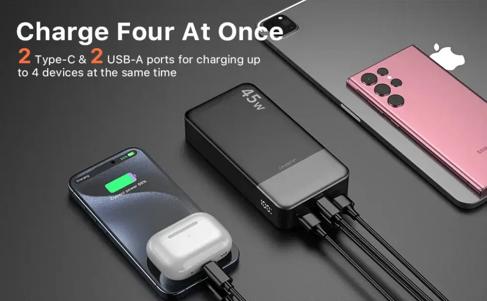 Batterie externe 20 000 mAh 45 W – écran numérique - batterie externe 20000 mAh 45 W