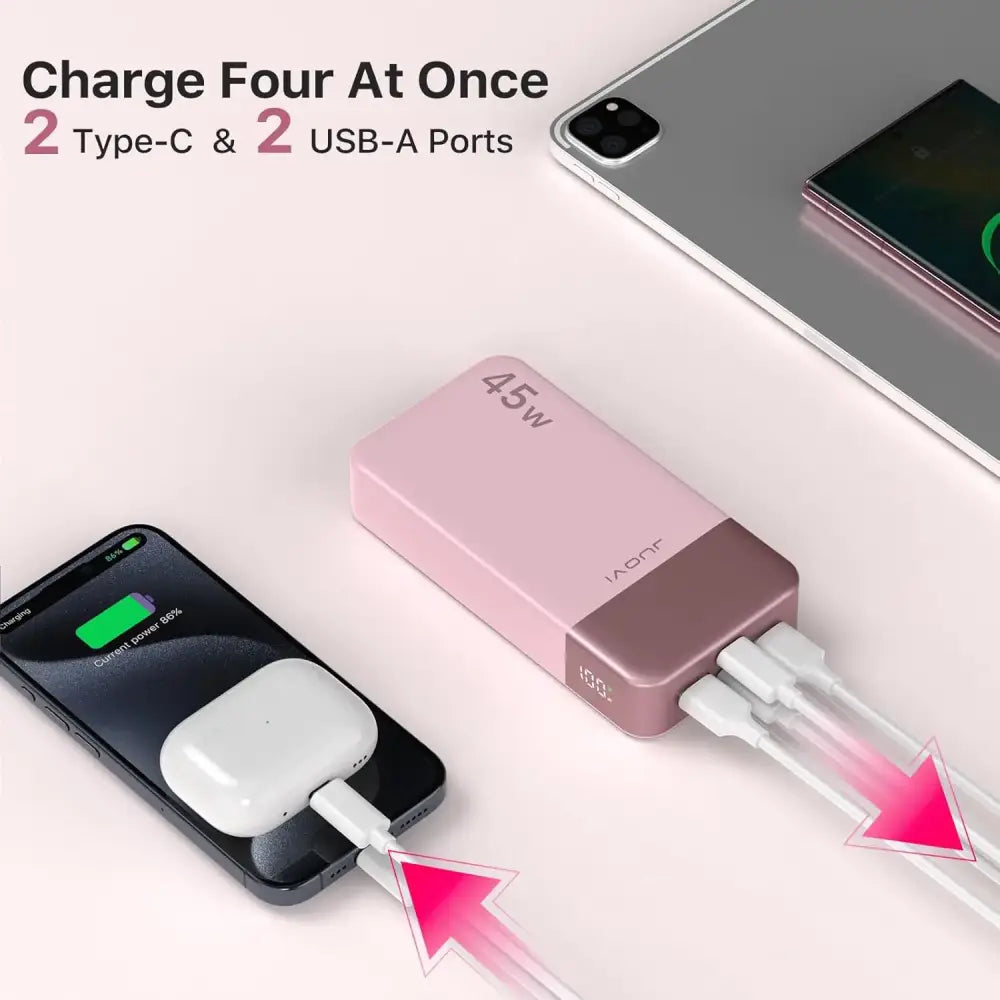 Batterie externe 20 000 mAh 45 W – écran numérique - batterie externe 20000 mAh 45 W