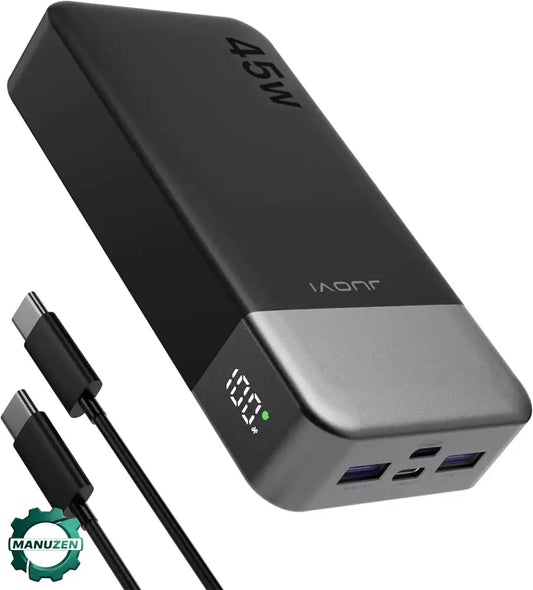 Batterie externe 20 000 mAh 45 W – écran numérique - Noir / 20 000 mAh / Espagne - batterie externe 20000 mAh 45 W
