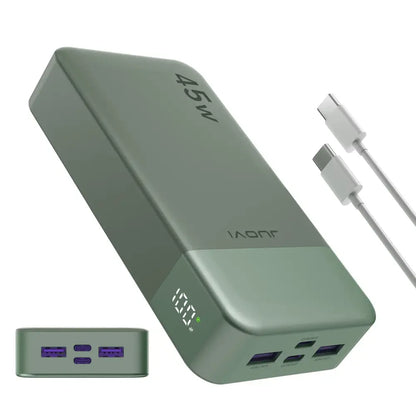 Batterie externe 20 000 mAh 45 W – écran numérique - Vert / 20 000 mAh / Espagne - batterie externe 20000 mAh 45 W
