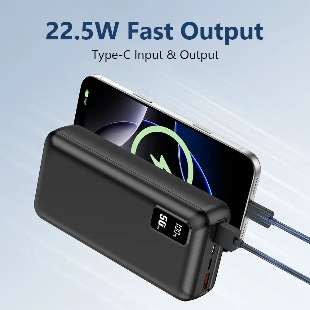 Batterie externe 50 000 mAh – USB-C PD 20 W - Batterie externe USB-C / 50 000 mAh / Allemagne - batterie externe 50000