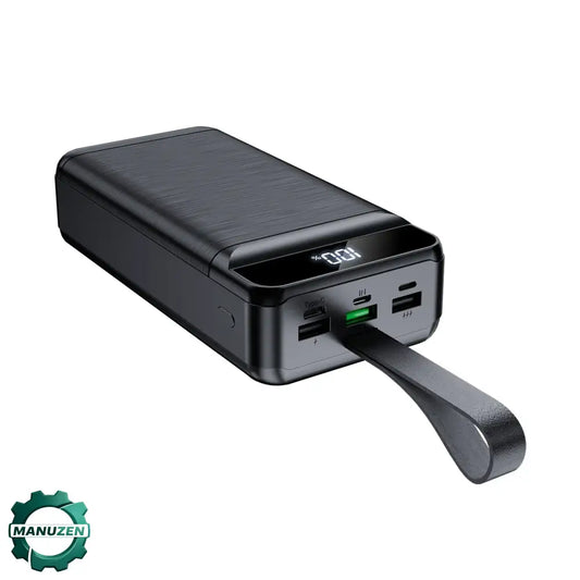 Batterie externe 60000 mAh charge rapide 22,5 W avec lampe de poche