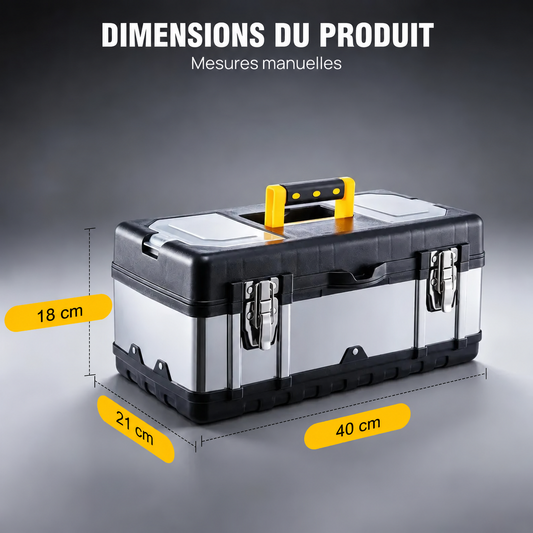 Boîte à outils – dimensions en français