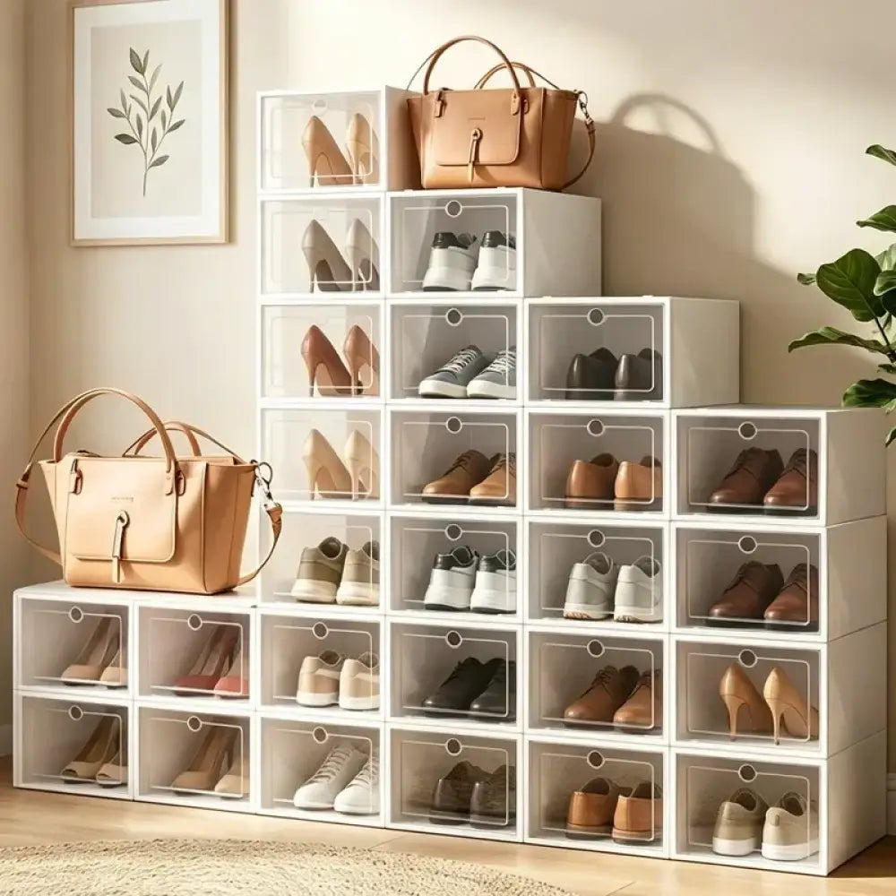 Boîtes à chaussures transparentes – lot de 26 - Allemagne / Lot de 26 boîtes - boîtes chaussures transparentes