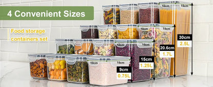 Boîtes alimentaires hermétiques 4 L – lot de 4 - Allemagne - Boîtes de conservation alimentaire
