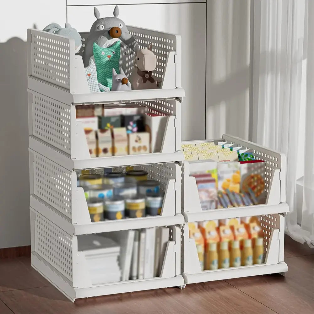 Boîtes de Rangement Vêtements Empilables – Lot de 3 à 5 - Rangement et organisation
