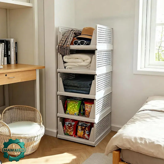 Boîtes de rangement vêtements empilables — lot de 3 à 5