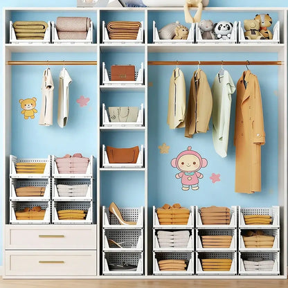 Boîtes de Rangement Vêtements Empilables – Lot de 3 à 5 - Rangement et organisation
