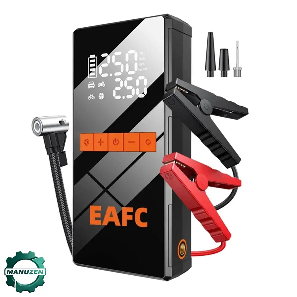Booster batterie 12 V 1 200 A avec pompe à air - Appareil standard / France - booster batterie 12V avec pompe à air