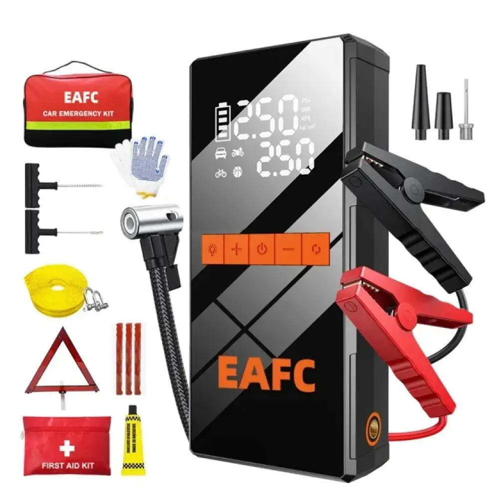 Booster batterie 12 V 1 200 A avec pompe à air - Appareil standard / France - booster batterie 12V avec pompe à air