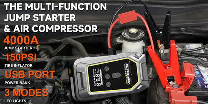 Booster batterie 12 V – avec ou sans compresseur - booster batterie 12V compresseur