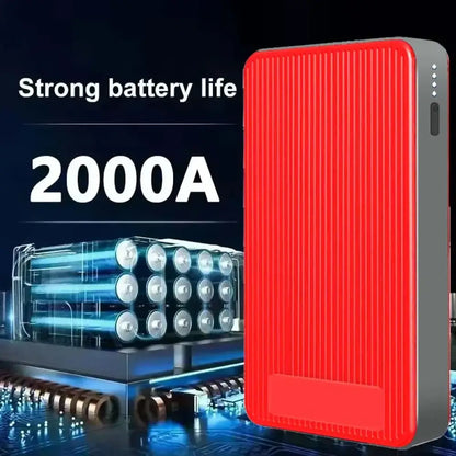 Booster batterie voiture 12 V 2 000 A – 44,4 Wh - 2 000 A – 44,4 Wh / France - booster batterie 12V 2000A