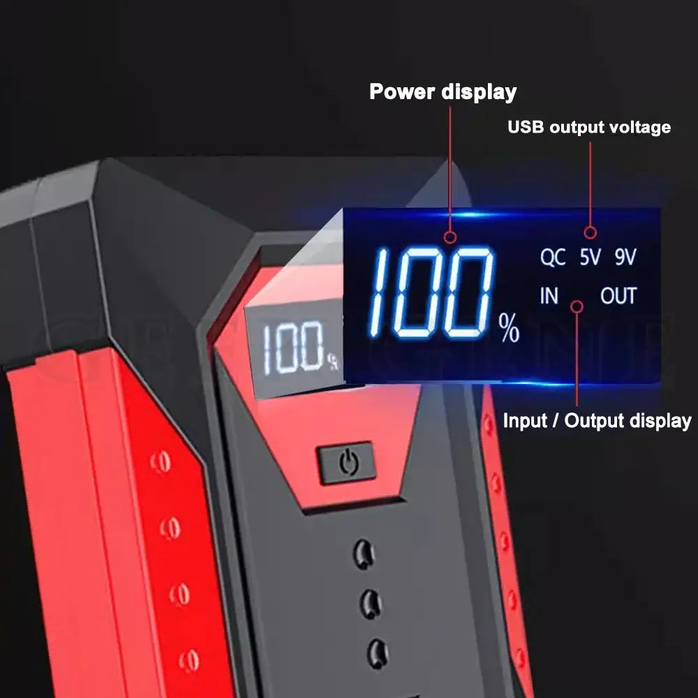 Booster batterie voiture 12 V – versions 2 000 à 4 000 A - booster batterie voiture 12V portable