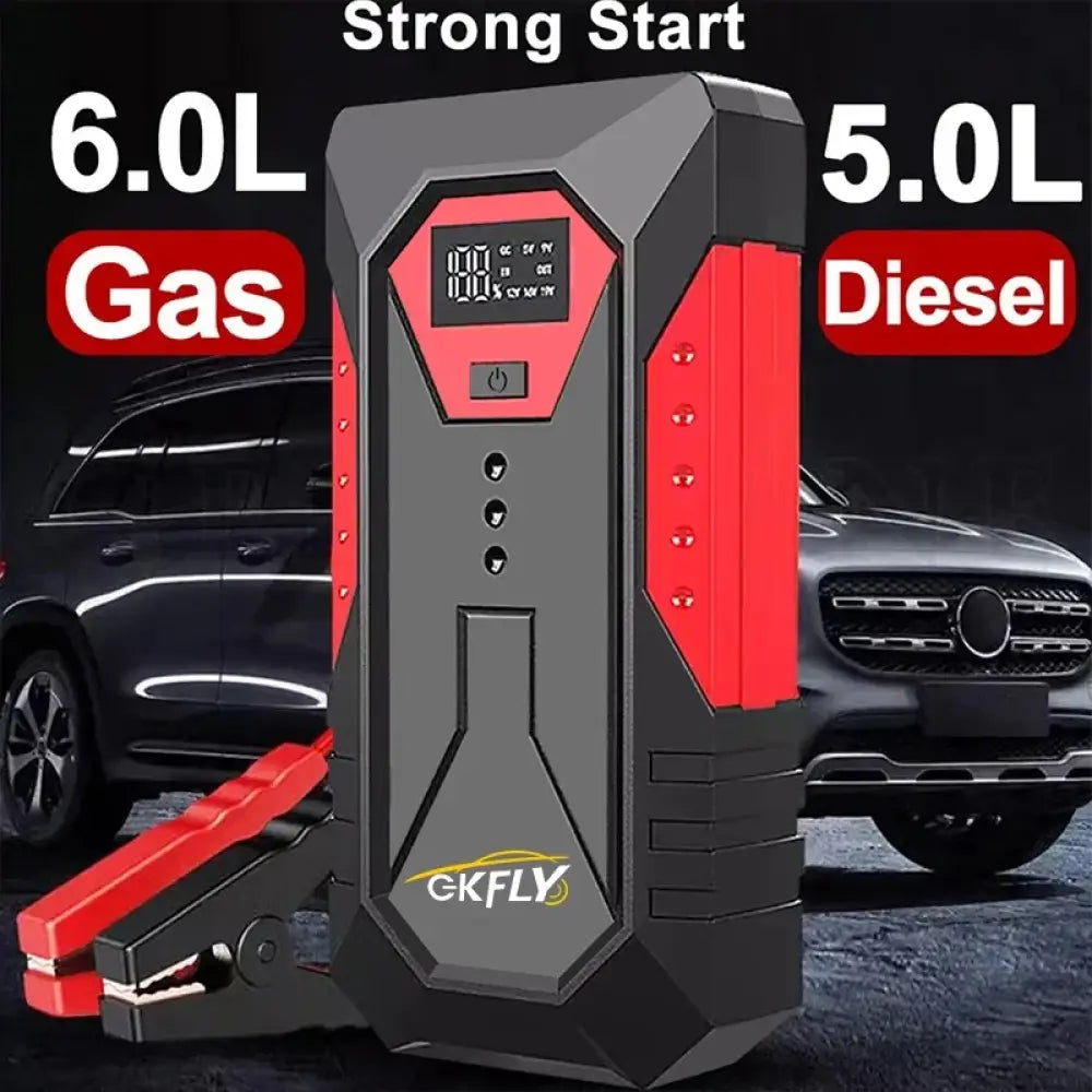 Booster batterie voiture 12 V – versions 2 000 à 4 000 A - 3 000 A – noir / France - booster batterie voiture 12V