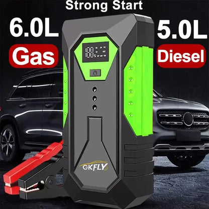 Booster batterie voiture 12 V – versions 2 000 à 4 000 A - 3 000 A – vert / France - booster batterie voiture 12V