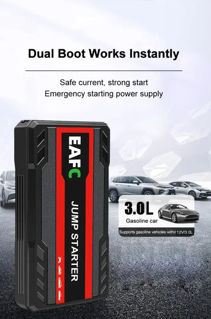 Booster voiture portable 600 A avec éclairage d’urgence - booster voiture portable 600A