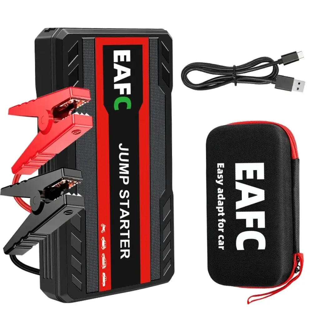 Booster voiture portable 600 A avec éclairage d’urgence - 600 A – avec boîte / France - booster voiture portable 600A