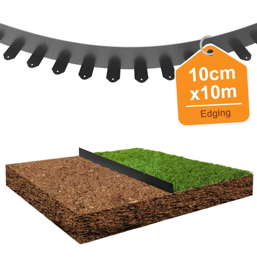 Bordure de pelouse galvanisée 10 cm – 5 ou 10 m – photo produit 5