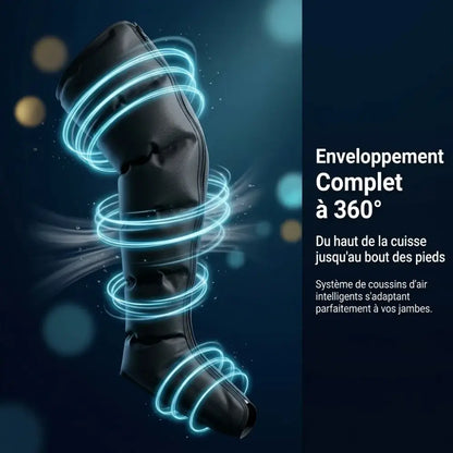 Bottes de massage à compression d’air pour jambes – photo produit 3