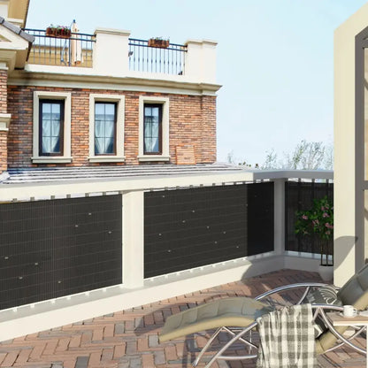 Brise-vue PVC mat pour balcon – 3 à 5 m – détail 14