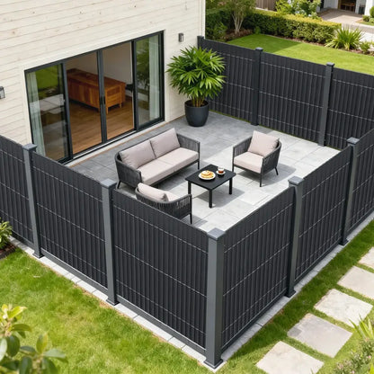 Brise-vue PVC mat pour balcon – 3 à 5 m – détail 8