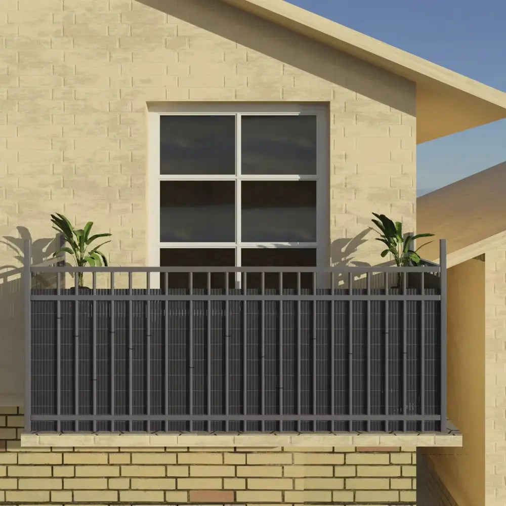 Brise-vue PVC mat pour balcon – 3 à 5 m – détail 15