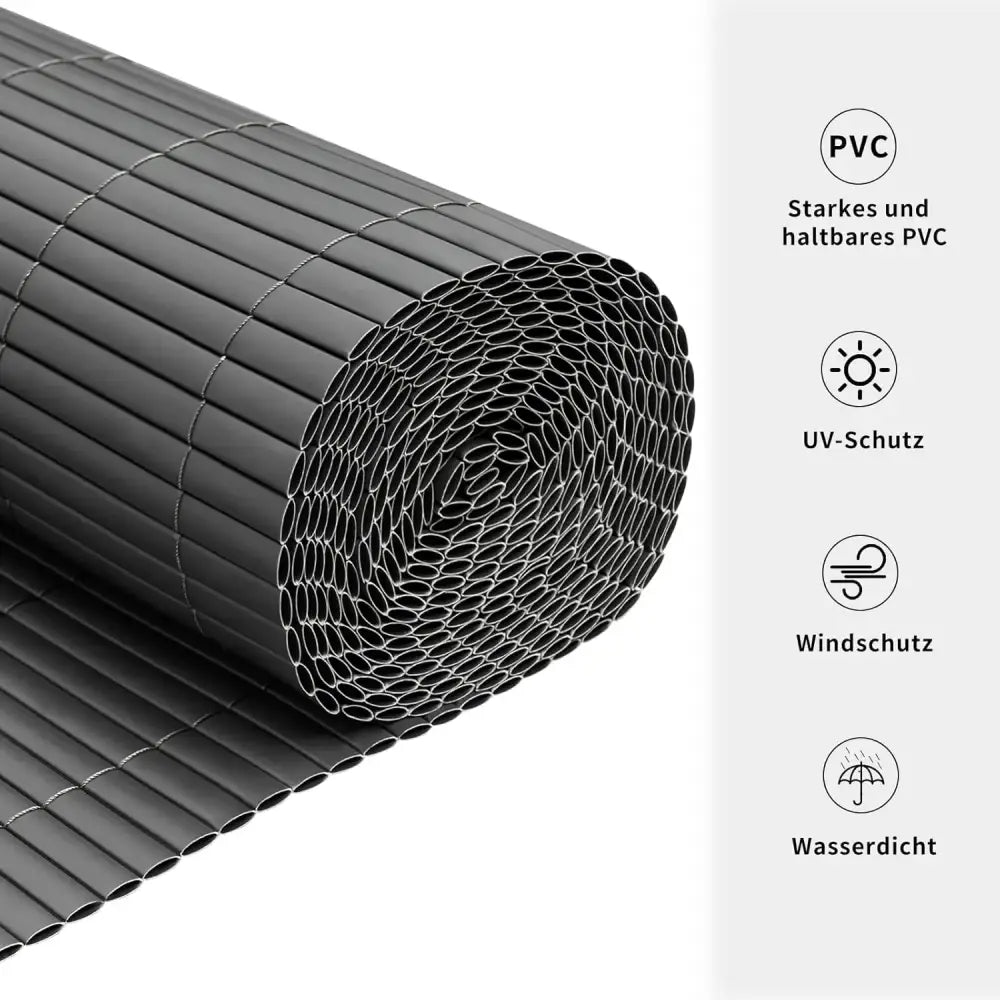 Brise-vue PVC mat pour balcon – 3 à 5 m – détail 3
