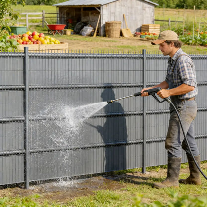 Brise-vue PVC pour clôture rigide — rouleau 35, 65 ou 70 m