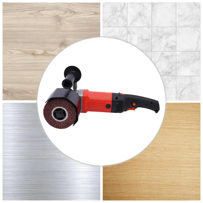Brosse De Polissage Bois 1400 W Antirouille Ergonomique À Deux Mains - Rouge / Allemagne