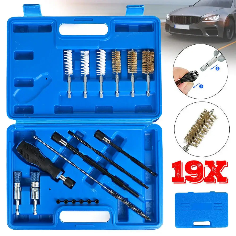 Brosse Universelle Pour Siège Injecteur Diesel Kit 19 Pièces
