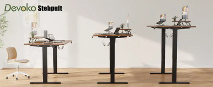 Bureau assis-debout électrique 120 × 60 cm - bureau assis debout électrique 120x60