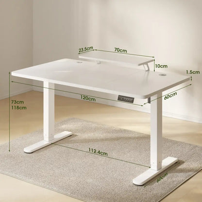 Bureau assis-debout électrique 120 × 60 cm - bureau assis debout électrique 120x60