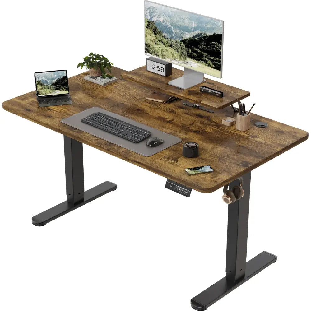Bureau assis-debout électrique 120 × 60 cm - 120 × 60 cm – version 3 / Allemagne - bureau assis debout électrique 120x60