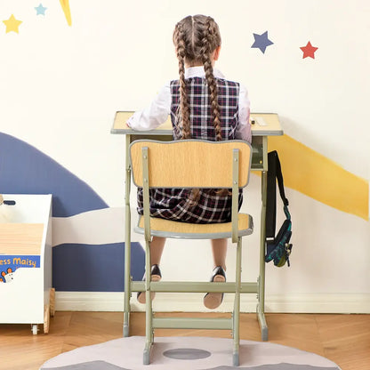 Bureau enfant avec chaise réglable – pupitre avec rangement - France - Bureau enfant avec chaise réglable