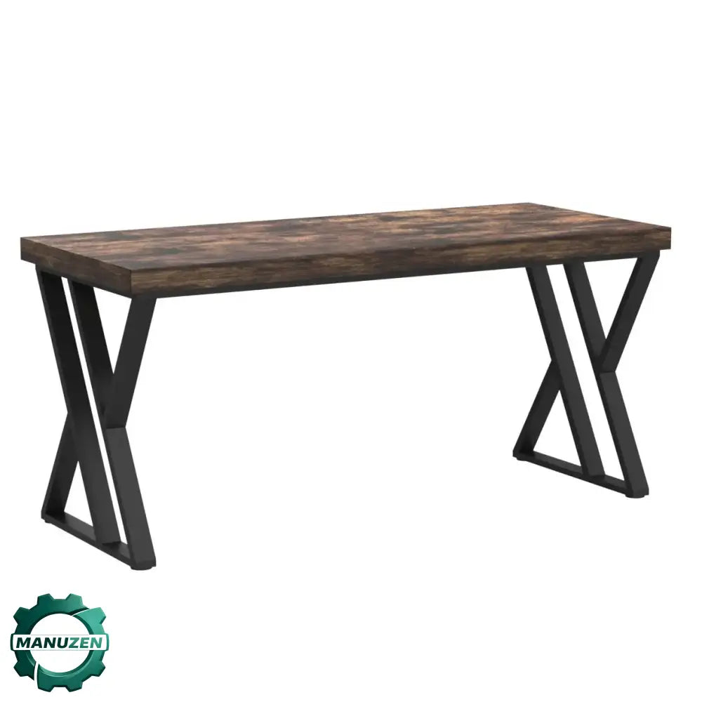 Bureau informatique 140 × 60 cm – pieds métalliques en Z - Kaki foncé / Allemagne - Bureau informatique 140 cm