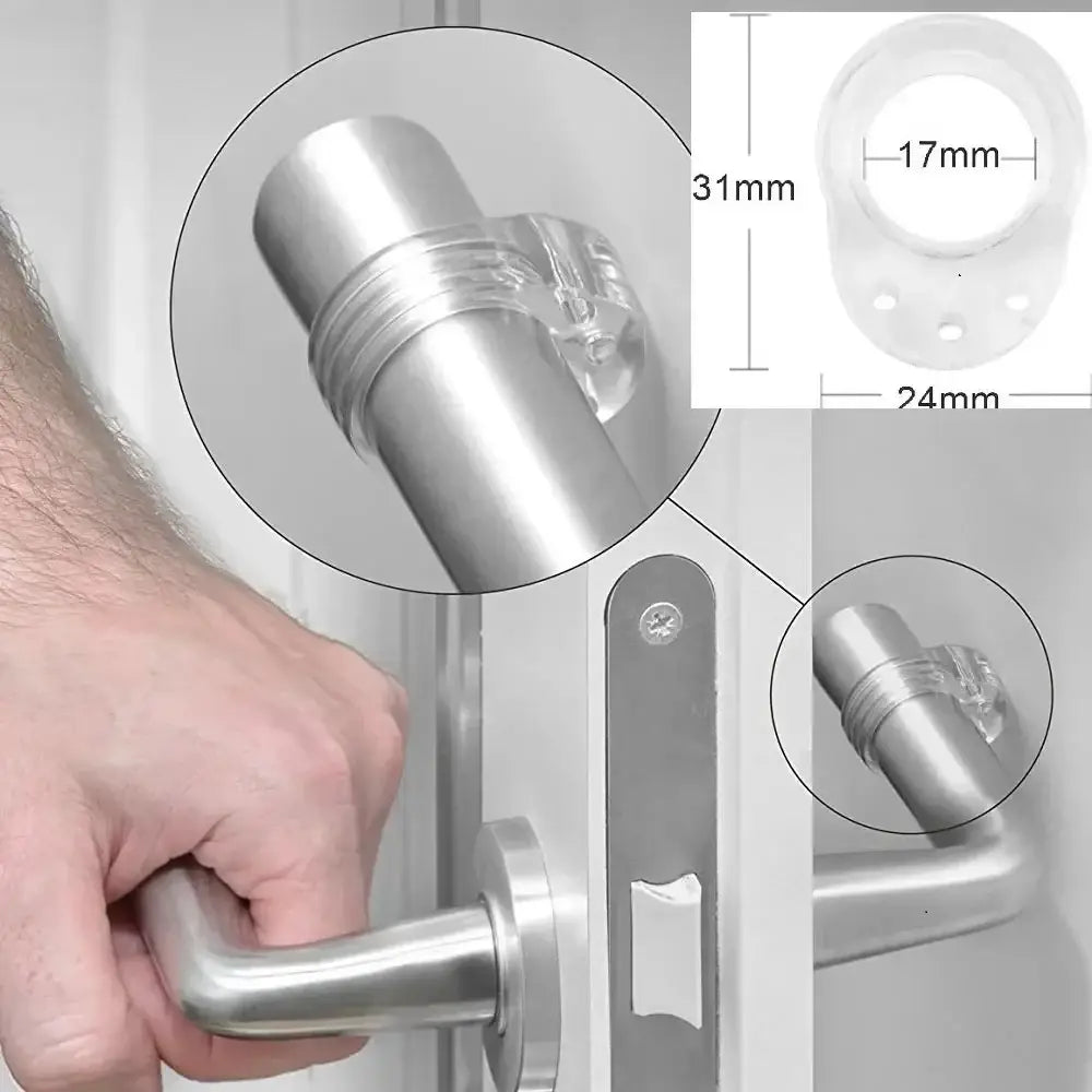 Butées de porte adhésives en silicone – 5 ou 8 pièces – détail produit 4