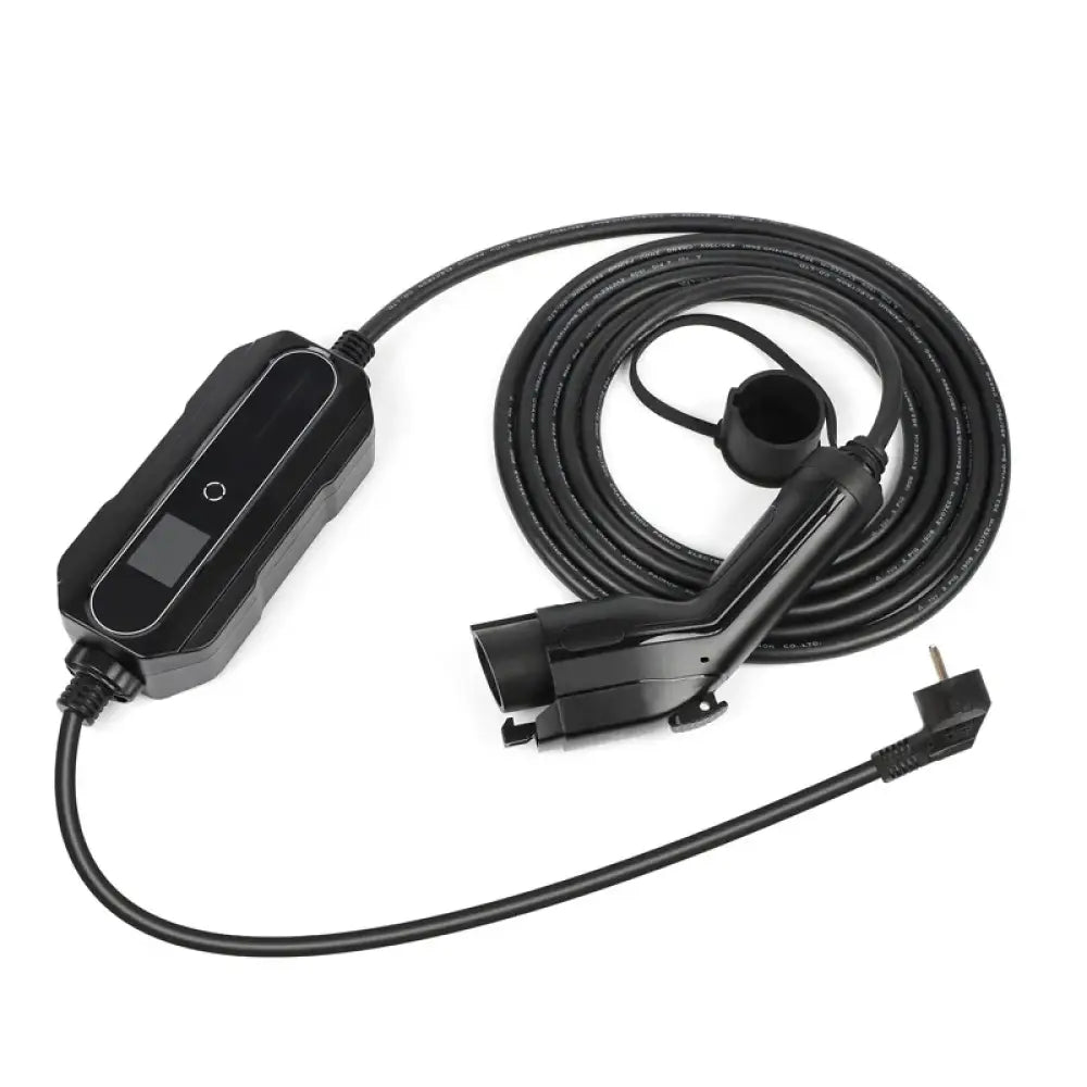 Câble de recharge voiture électrique Type 1/2 – 5 ou 10 m 16 A IP66 - Chargeur voiture électrique portable